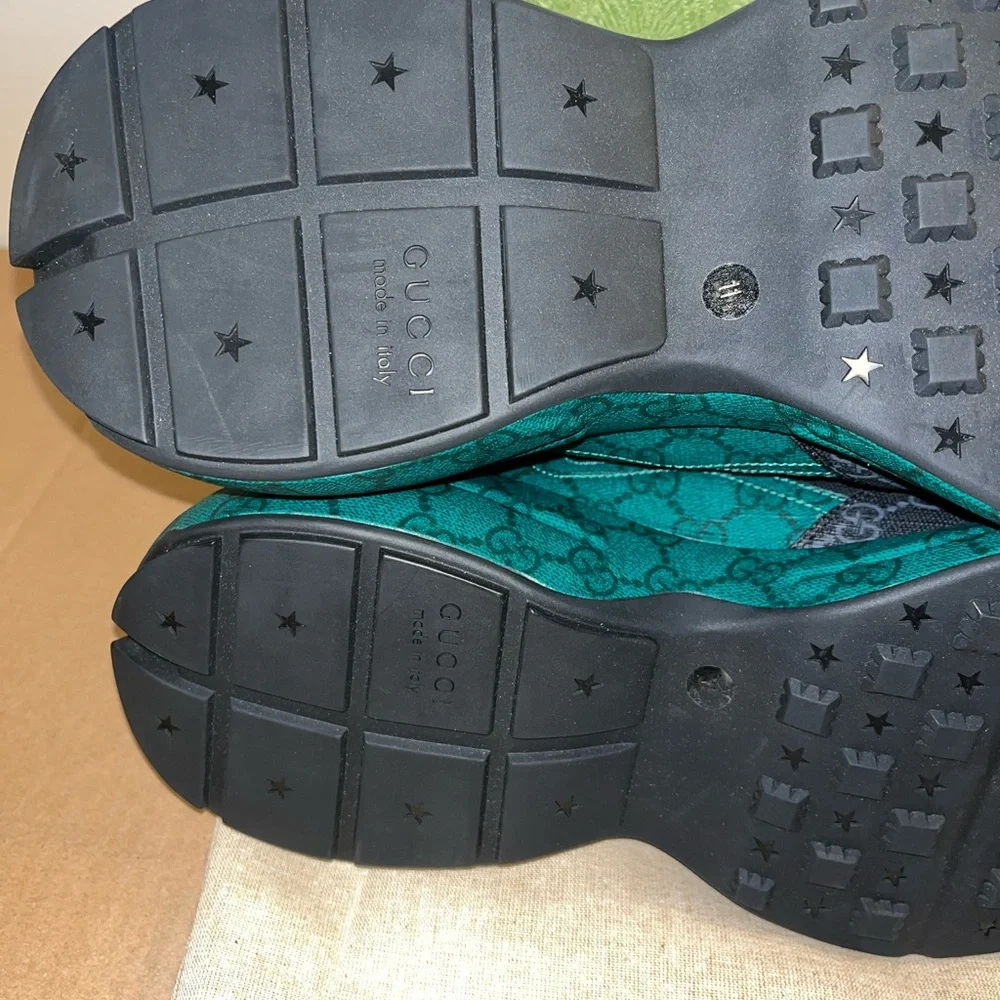 Authentic Gucci Men’s GG supreme sneakers size 11 - Picture 12 of 13